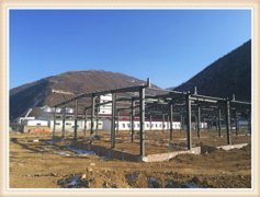 甘肅宕昌鋼構廠房